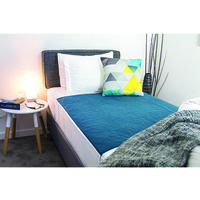 Conni マックス・ベッドパッド ティールブルー CCD-100100-25-1TB 1枚 62-7114-72（直送品）