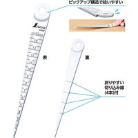 シンワ測定 テーパーゲージ ABS製 1~15mm ホワイト 4960910626225 1個