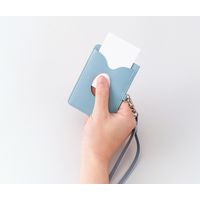 レイメイ藤井 イタリアン合皮 IDカードホルダー ブルー GLP155A 1個