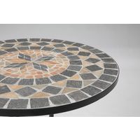 タカショー ペドラモザイクテーブル60 MSF-19T 1台