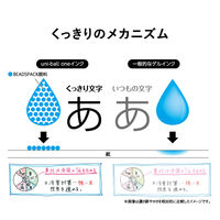 ゲルインクボールペン ユニボールワン 0.5ミリ 黒 UMNS05.24 三菱鉛筆uni ユニ