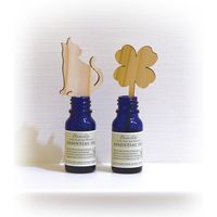 フレーバーライフ社 アロマスティック ネコとクローバー 29067 1セット（木製スティック2種類×各1個×5個）（直送品）