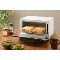 アイリスオーヤマ ミラーオーブントースター MOT-013-W（568871）（直送品）