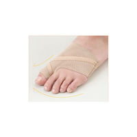 中山式産業 中山式外反母趾テーピングサポーター 左右兼用 2枚入 63-1939-52 1箱(2枚)（直送品）