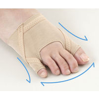 中山式産業 中山式外反母趾・内反小趾テーピングサポーター 右足用 63-1939-53 1個（直送品）