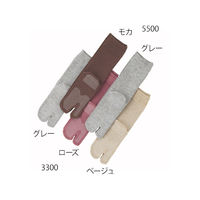 神戸生絲 紳士タビ型ゴムなしすべり止めソックス モカ 5500 1足 63-3417-43（直送品）