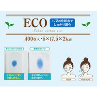 フィフティ・ヴィジョナリー サロンコットンECO 5×7.5cm×2枚 400枚 YH-008 1箱(400枚) 63-1242-44（直送品）