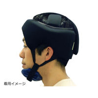 キヨタ ヘッドガード フィット専用やわらかあごうけ ブルー KM-6 1個 63-1273-30（直送品）