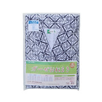 神戸生絲 紳士スタンダード ガーゼねまき(付袖) M No.38 1枚 63-1285-39（直送品）