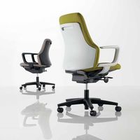 【組立設置込】コクヨ グーフォ オフィスチェア ローバック 肘なし ホワイトシェル ナイロンキャスター ホワイトグレー/ミディアムグレージュ 1脚（直送品）