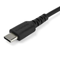 Startech.com 2m USB Type-C ケーブル ブラック 2.0準拠データ&充電ケーブル RUSB2CC2MB 1個
