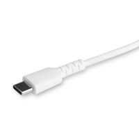 Startech.com USB-C-Lightning ケーブル 1m Apple MFi認証 ホワイト RUSBCLTMM1MW 1個