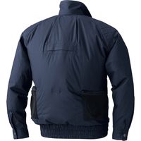 HOOH フルハーネス対応長袖ブルゾン V8201-1ネイビー 4L 村上被服 1着（直送品）