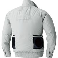 HOOH フルハーネス対応長袖ブルゾン V8301-39シルバーグレー 8L 村上被服 1着（直送品）