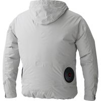 HOOH 長袖フードジャケット V8305-39シルバーグレー 6L 村上被服 1着（直送品）