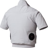 HOOH 半袖ブルゾン V8307-39シルバーグレー M 村上被服 1着（直送品）