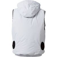 HOOH フードベスト V8309-39シルバーグレー 6L 村上被服 1着（直送品）