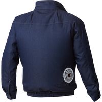 HOOH 長袖ブルゾン（ストレッチ） V9502-76インディゴ 6L 村上被服 1着（直送品）