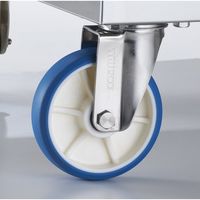 トラスコ中山 TRUSCO ステンレス台車 オールSUS台車900X600 耐寒仕様 キャスターストッパー付 ASUD-2CS 1台（直送品）