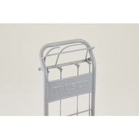 TRUSCO プレス製台車 ドンキーカート 固定 740X480 ハンド式 ピン式4輪ストッパー付 制動ブレーキ付 108NJKHB4S（直送品）