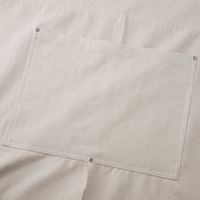 キャブ United Athle（ユナイテッドアスレ） 1384-01 キャンバスエプロン クロスタイプナチュラル 1包（3枚入）（直送品）