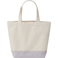 キャブ United Athle（ユナイテッドアスレ） 1460-01 トートバッグ ナチュラル/ライトグレー S 1包（10枚入）（直送品）