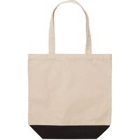 キャブ United Athle（ユナイテッドアスレ） 1460-01 トートバッグ ナチュラル/ブラック M 1包（10枚入）（直送品）