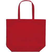 キャブ United Athle（ユナイテッドアスレ） 1460-01 トートバッグ レッド L 1包（10枚入）（直送品）