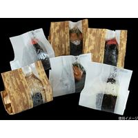 睦化学工業 おにぎり規格袋 竹柄エアーミック 窓付き A0000070 3000枚（100×30）（直送品）