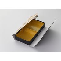 瑞光明 料理・弁当箱 華雅シリーズ 組立タイプ 大 S-6047 金カップ付（2） v1322hmdts6047hg2 1ケース（100個入）（直送品）