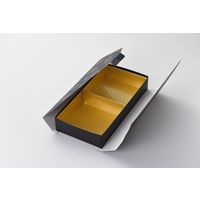 瑞光明 料理・弁当箱 華雅シリーズ 組立タイプ 大 S-7812 金カップ付（2） v1322hmdts7812hg2 1ケース（100個入）（直送品）