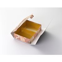 瑞光明 料理・弁当箱 華雅シリーズ 貼箱タイプ 小 S-7295 金カップ付（2） v1322hmshs7295ig2 1ケース（100個入）（直送品）