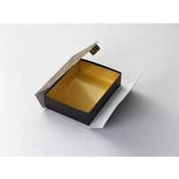 瑞光明 料理・弁当箱 華雅シリーズ 組立タイプ 小 O-868 金カップ付（1） v1322hmsto868gg1 1ケース（100個入）（直送品）