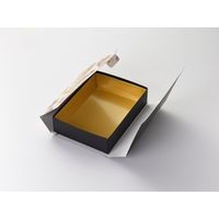 瑞光明 料理・弁当箱 華雅シリーズ 組立タイプ 小 S-6047 金カップ付（1） v1322hmsts6047gg1 1ケース（100個入）（直送品）