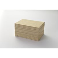 瑞光明 料理・弁当箱 琴膳シリーズ 桐 ZUカップ付き（1） v1325kz2kirizua4d1e1f1 1ケース（2段50組）（直送品）