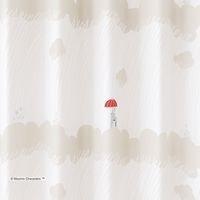 スミノエ MOOMIN 遮光カーテン レインドロップス 1000×1780mm ベージュ 4549781238081 1枚（直送品）