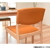 タマリビング ダイニングチェア ウェイブ BK/BE 50004054 1セット(2脚入)（直送品）