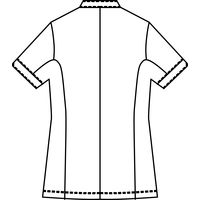 KAZEN（カゼン） レディスジャケット半袖 ピンクベージュ S 993-14 （直送品）