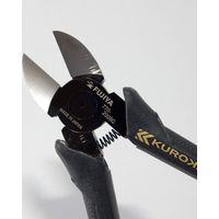 フジ矢 電工名人強力ニッパ(ラウンド刃・黒金) 770-200BG 1丁