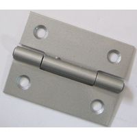 松冨 カラー丁番 シルバー 1B047H 1セット（直送品）