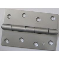 松冨 カラー丁番 シルバー 1B051H 1セット（直送品）