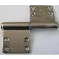 松冨 ステン面付旗丁番 左 1B141H 1セット（直送品）