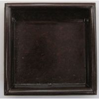 松冨 チリ落角引手 茶金 2B350H 1セット（直送品）