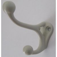 松冨 並型帽子掛 アイボリー 2D015H 1セット（直送品）