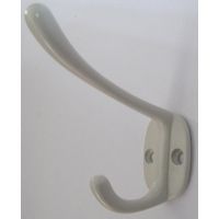 松冨 カラー落京帽子掛 アイボリー 2D073H 1セット（直送品）