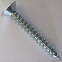 松冨 ユニクロ鉄板木ネジ 皿+ 4×25mm 2F172 1セット（直送品）