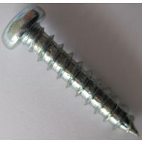 松冨 ユニクロ鉄板木ネジ ナベ+ 4×10mm 2F194 1セット（直送品）