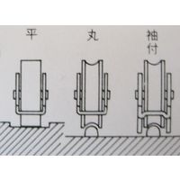 松冨 オイルナイロン戸車 丸 3B019H 1セット（直送品）