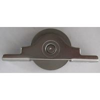 松冨 ステンレス戸車 丸 3B066H 1セット（直送品）