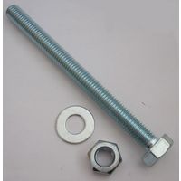 松冨 ユニクロ六角ボルト 10×100mm 3F077 1セット